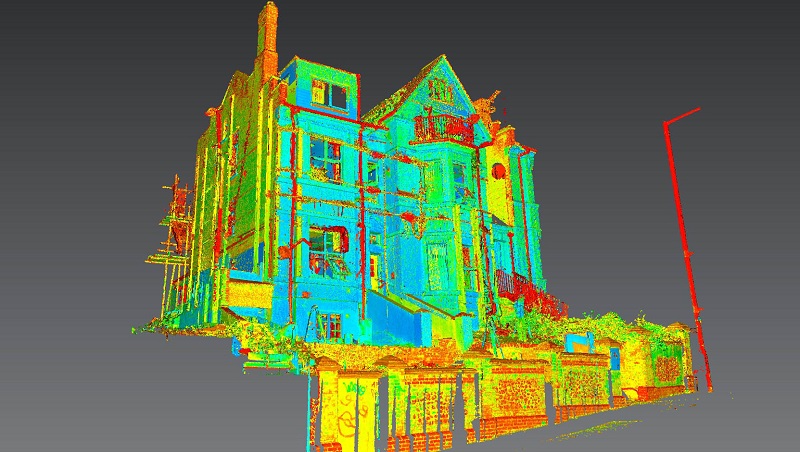 Cảm biến LiDAR trong xây dựng