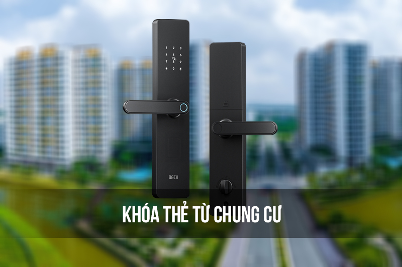 Khóa thẻ từ chung cư